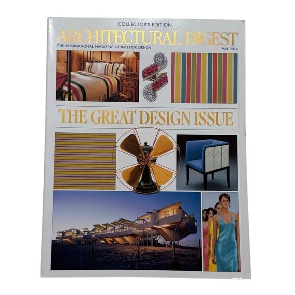 Architectural Digest Collectors Edition The Great Design Issue May 2004 - Picture 1 of 8